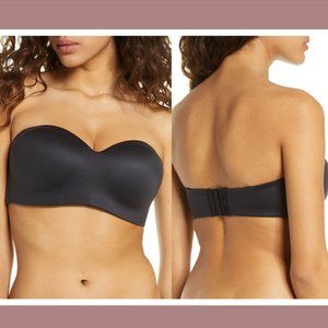 NEW‎ $68 Wacoal [ 36DD ] Staying Power Wire Free Convertible Strapless Bra Black